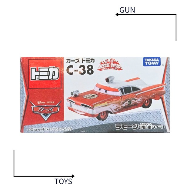 《GTS》TOMICA 多美小汽車 汽車總動員 CARS C-38 雷蒙(消防車版) 821250