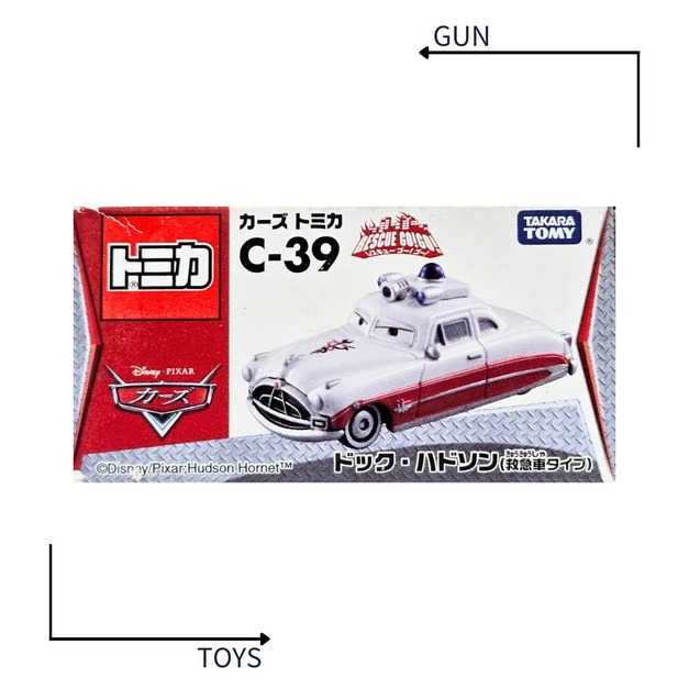 《GTS》TOMICA 多美小汽車 汽車總動員 CARS C-39 韓大夫(消防車版) 821243