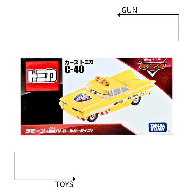 《GTS》TOMICA 多美小汽車 汽車總動員 CARS C-40 雷蒙(公路巡警版) 939795