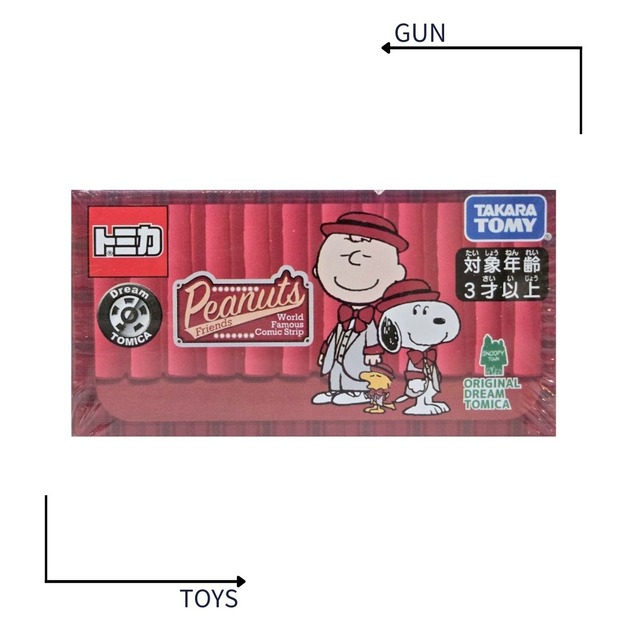 《GTS》TOMICA 多美小汽車 Dream 夢系列 史努比 70周年紀念車 163428