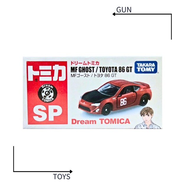 《GTS》TOMICA 多美小汽車 Dream 夢系列 燃油車鬥魂 SP TOYOTA 86 GT 186380