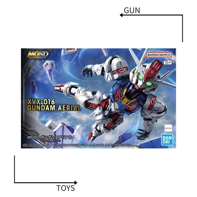 《GTS》模型 BANDAI MGSD 風靈鋼彈 水星的魔女 5068846