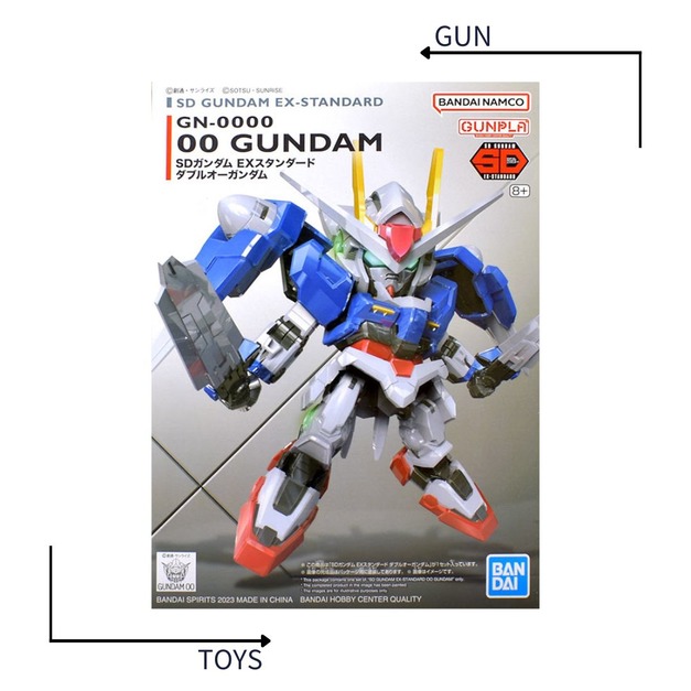 《GTS》模型 BANDAI SDEX #008 00鋼彈 OO鋼彈 5065622