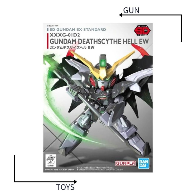《GTS》模型 BANDAI SDEX #012 地獄死神鋼彈 EW 鋼彈W 5065626