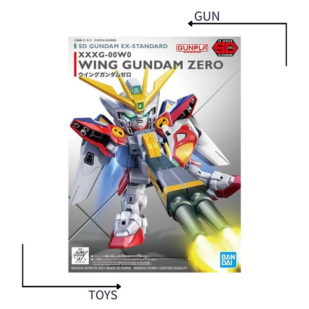 《GTS》模型 BANDAI SDEX #018 飛翼鋼彈零式 飛翼零式 鋼彈W 5061786