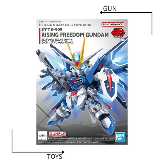 《GTS》模型 BANDAI SDEX #020 振揚自由鋼彈 5066286