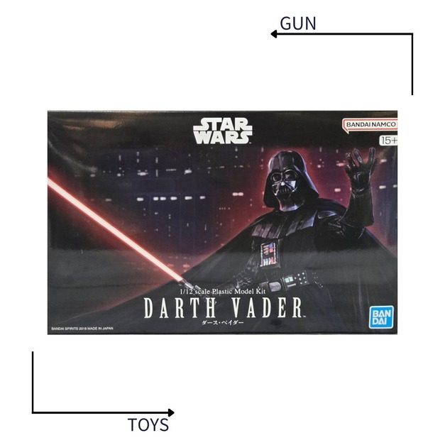 《GTS》模型 BANDAI STAR WAR 1/12 黑武士 星際大戰 SW 5065569