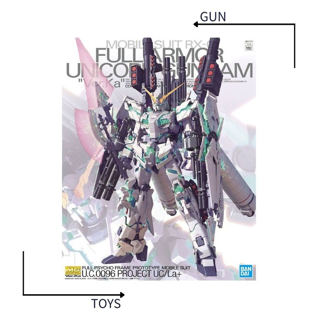 《GTS》模型 BANDAI 1/100 MG RX-0 全裝備獨角獸鋼彈 Ver.Ka 卡版 5061589