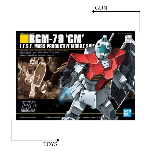 《GTS》模型 BANDAI 1/144 HG #020 RGM-79G 吉姆 機動戰士鋼彈 HGUC 5059248