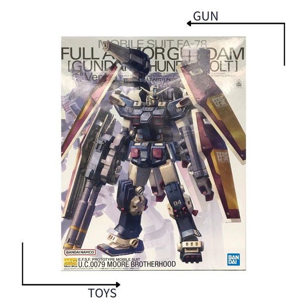 《GTS》模型 BANDAI 1/100 MG 全裝甲型鋼彈 Ver.Ka 卡版 鋼彈 雷霆宙域戰線 5063049