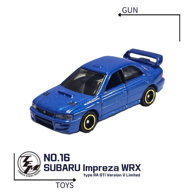 《GTS》TOMICA 多美小汽車 特殊系列 TEM會場限定 NO.16 速霸陸 WRX 143314