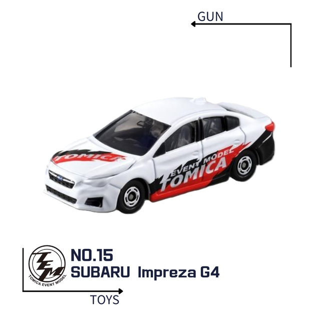 《GTS》TOMICA 多美小汽車 特殊系列 TEM會場限定 NO.15 速霸陸 Impreza G4 978398