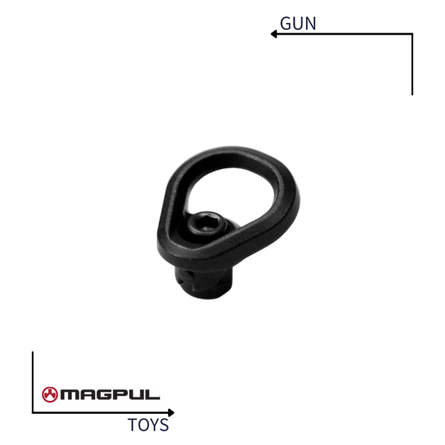 《GTS》MAGPUL 麥格普 Paraclip 轉接座 鋼製 扣環 魚骨QD 座 AR/M4/M16 MAG542