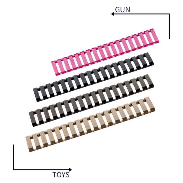 《GTS》G&G 怪怪 梯型魚骨護片 黑色 沙色 墨綠 粉色 G-03-125