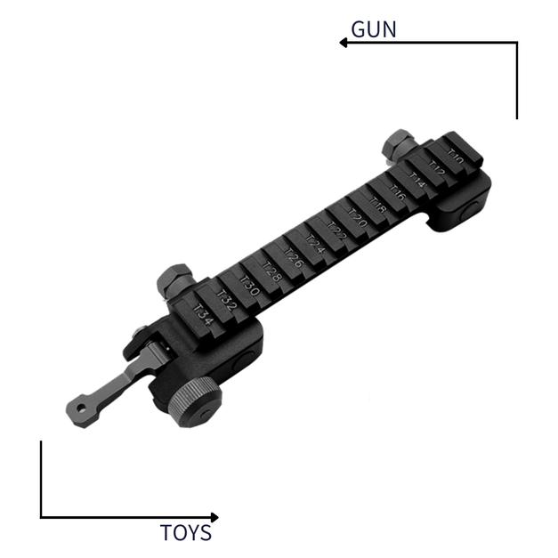 《GTS》G&G 怪怪 M4 HK416 20mm 魚骨 增高鏡軌 G-03-032
