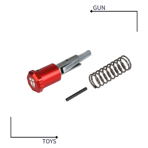 《GTS》CRUSADER 十字軍  M4 GBB 競技用槍機助進器 紅色 CR-VF21-0018_RD