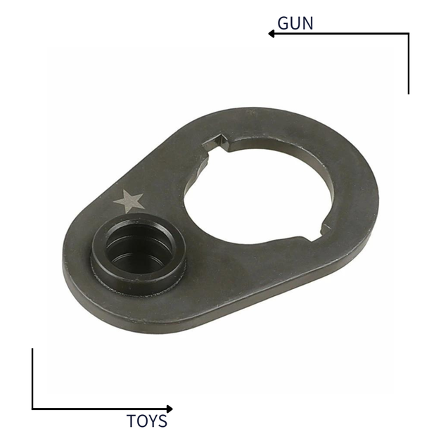 《GTS》VFC BCM 授權 鋼製 QD托桿環 托桿背帶環 後背帶環 AR M4 VF9-SM-BCME-BK01