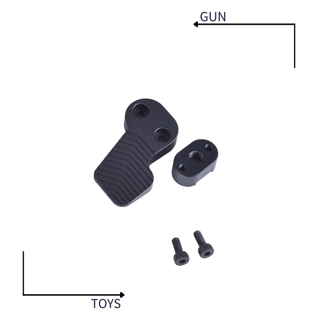 《GTS》CRUSADER 十字軍 競技用 加大 彈匣釋放鈕 For VFC M4 AEG 黑色 CR-GM11-0009_BK