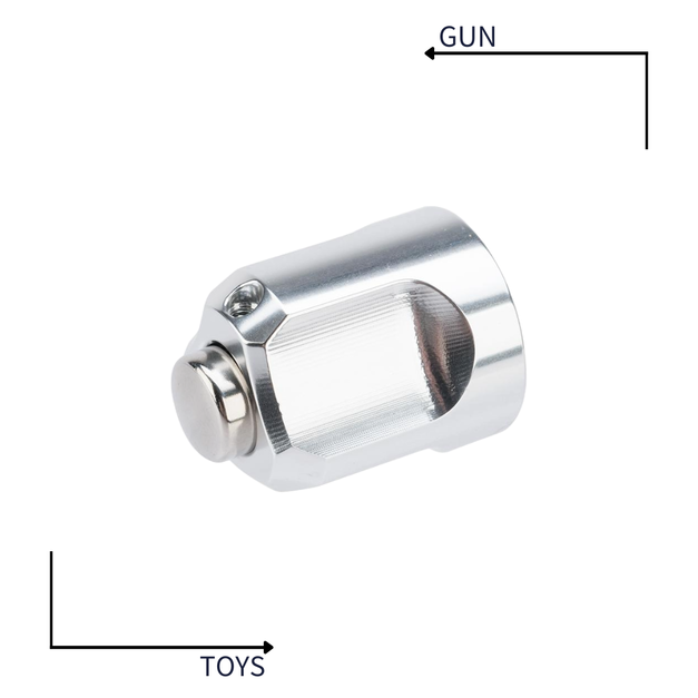 《GTS》Action Army MARUI VSR-10 AAC T10 槍機拉柄蓋 銀色 AAC B01-028