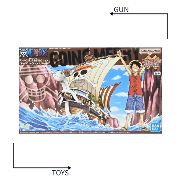 《GTS》模型 BANDAI 航海王 海賊王 偉大的船艦 #03 梅莉號 草帽海賊團 5057427