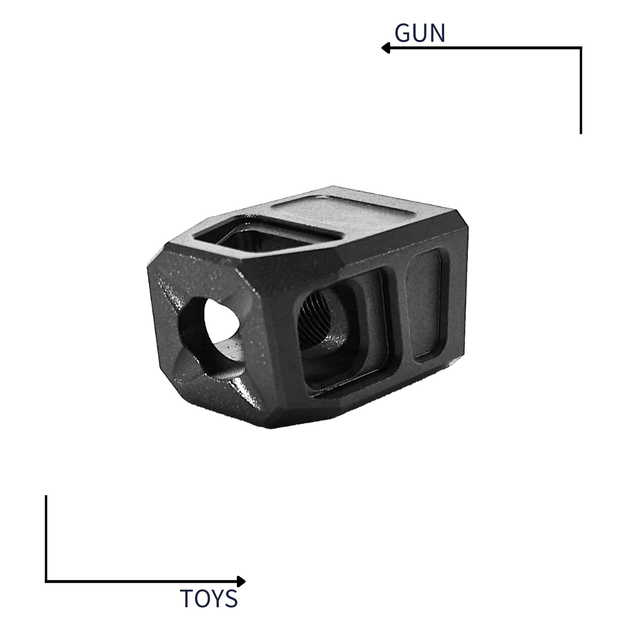 《GTS》台製 GLOCK G17/G18 防火帽 槍口抑制器 逆14牙