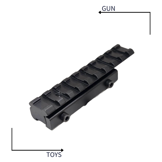 《GTS》302長 窄軌轉寬軌魚骨片 轉接座 增高座 魚骨 鏡座