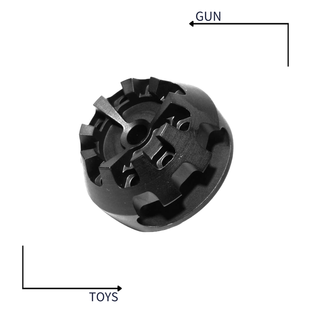 《GTS》5KU 鋁合金 CNC 餅乾火帽 防火帽 COOKIE 逆14牙  A款 5KU-182-A