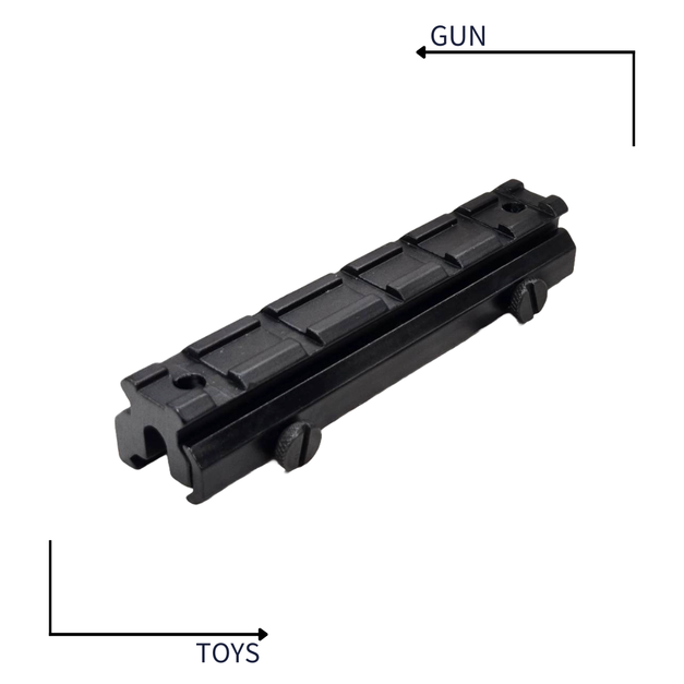 《GTS》M4A1 全金屬寬軌加高型 魚骨 增高座 鏡橋 鏡軌 魚骨 鏡座 CHC041
