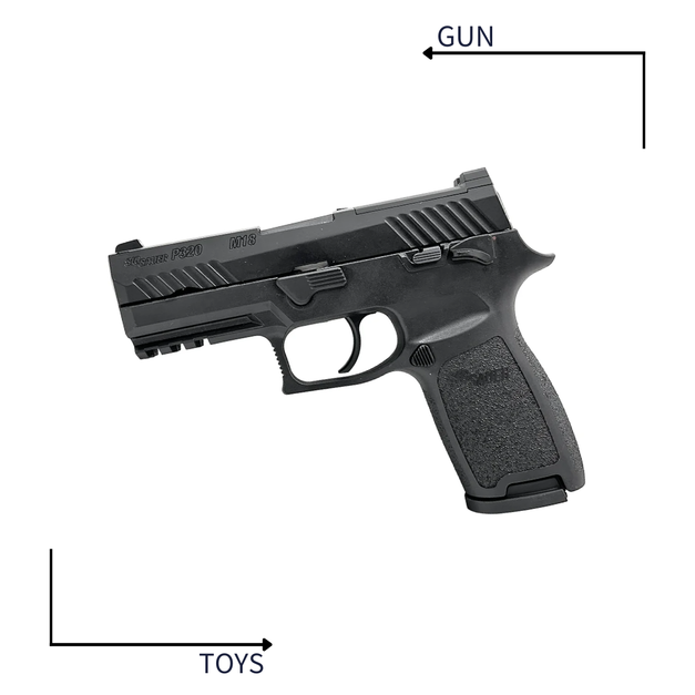 《GTS》短槍 VFC P320 M18 黑色 GBB 瓦斯 手槍