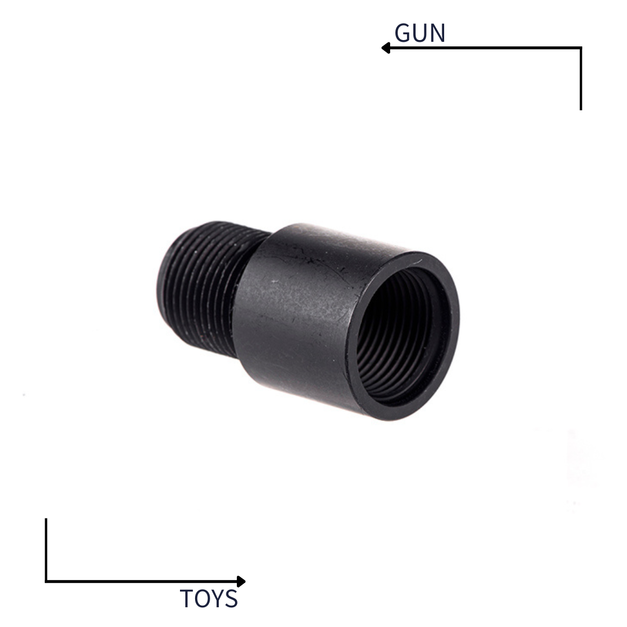 《GTS》ESD 14正牙 轉 14逆牙 轉接頭 鋁合金