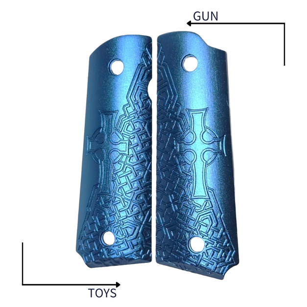 《GTS》T.S.C 鋁合金 M1911 握把片 for Marui M1911 TS-102