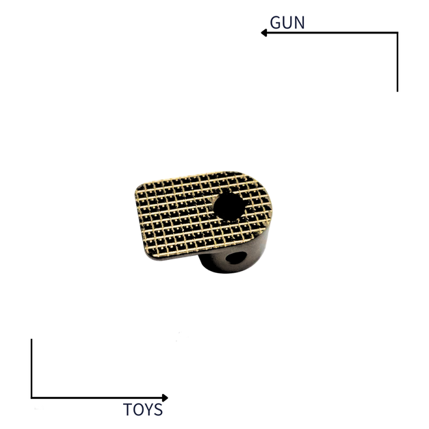 《GTS》EAGLE EYE SCAR 系列專用 鋁合金加大彈匣釋放鈕 卸彈鈕 沙色
