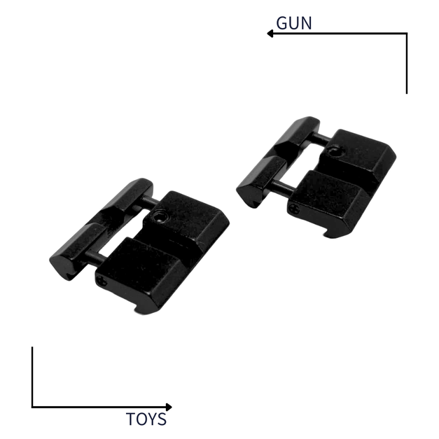 《GTS》DISCOVERY 發現者 寬軌轉窄軌 22MM 轉 11MM 超低轉化底座 鏡座 2入一組 CYDY001