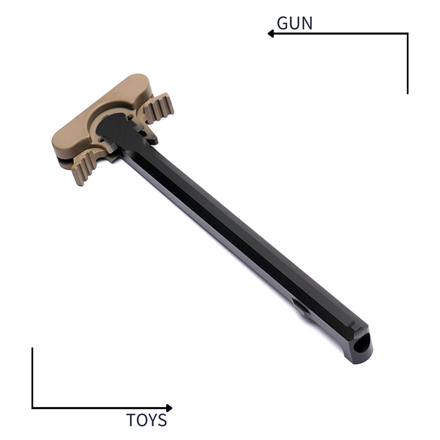 《GTS》VFC KAC樣式 SR-15/16雙邊槍機拉柄 Cerakote FDE軍規烤漆