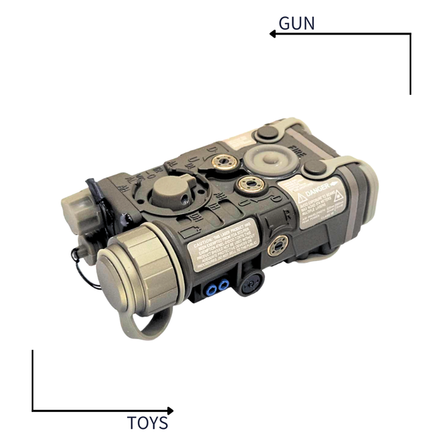 《GTS》DIJIAHUWAI L3 NGAL 雷射指標器 (綠雷射+LED燈+爆閃+IR功能) 沙色