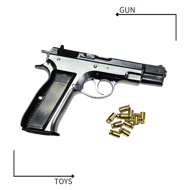 《GTS》ASG Marushin CZ75 拋殼 手槍 GBB 瓦斯槍 跳殼 Airsoft 銀色