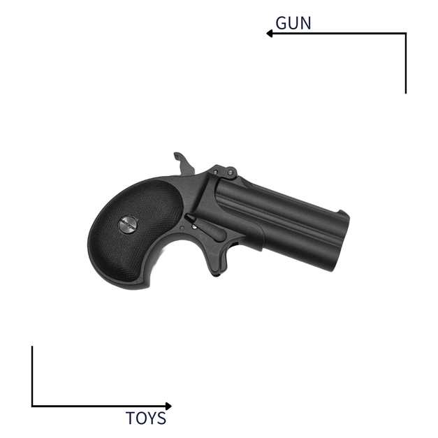 《GTS》MAXTACT DERRINGER 掌心雷 全金屬 GBB 瓦斯槍 手槍 MXT 黑色