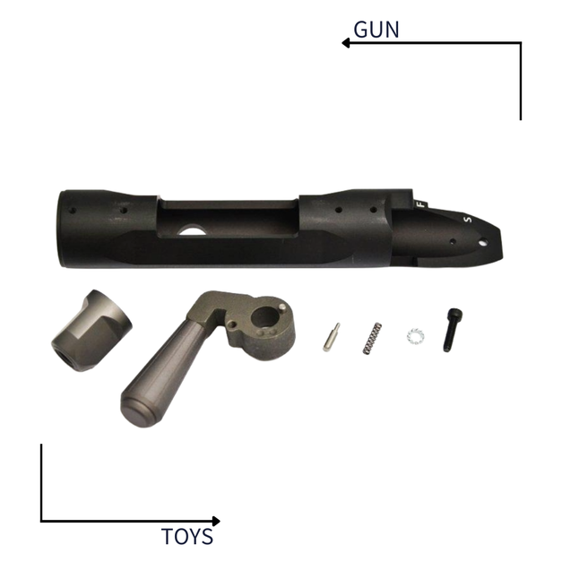 《GTS》楓葉 MARUI VSR10 DT-M40 狙擊槍 左手 左撇子 槍機拉柄套件