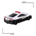《GTS》TOMICA 多美小汽車 白盒 新車貼 NO.75 本田 NSX 警車 950714_2