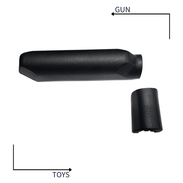 《GTS》ARES 原廠零件 AS01 狙擊槍 黑色 握把 槍托墊 組