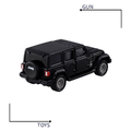 《GTS》TOMICA 多美小汽車 白盒 新車貼 NO.72 Jeep Wrangl gler 初回 950653 +一般 950387_4