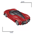 《GTS》TOMICA 多美小汽車 黑盒 NO.38 La 法拉利 LaFerrari 951612_2