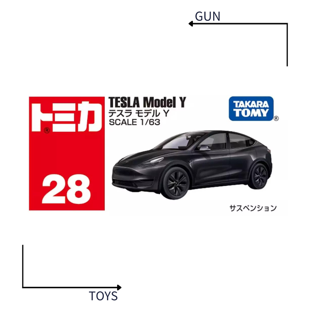 《GTS》TOMICA 多美小汽車 白盒 NO.28 特斯拉 TESLA Model Y 188841
