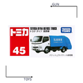 《GTS》TOMICA 多美小汽車 白盒 NO.45 豐田 清掃垃圾車 741374