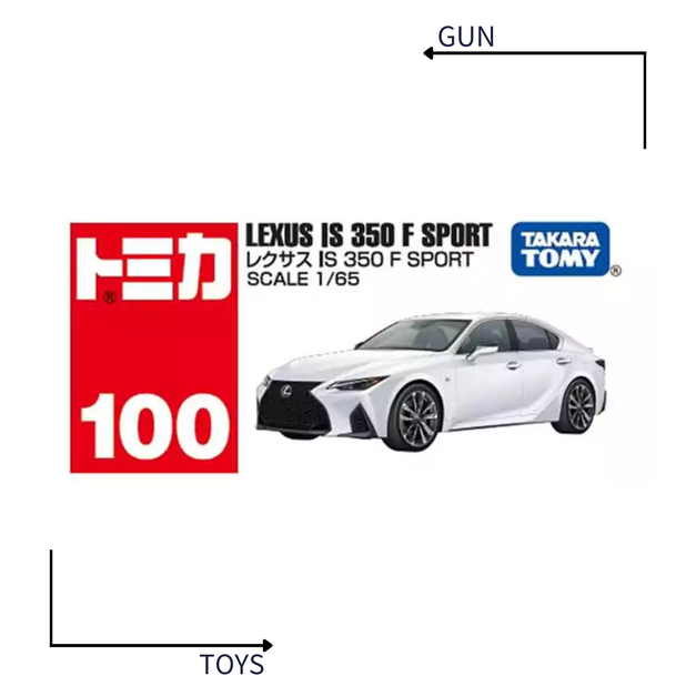 《GTS》TOMICA 多美小汽車 白盒 NO. Lexus IS350F Sport 188186