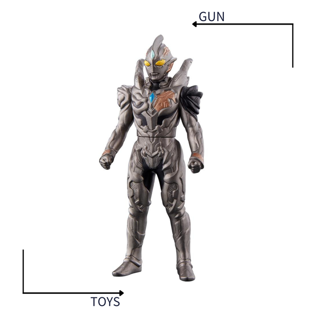 《GTS》BANDAI 超人力霸王 英雄 軟膠 #83 暗黑特利卡 698821