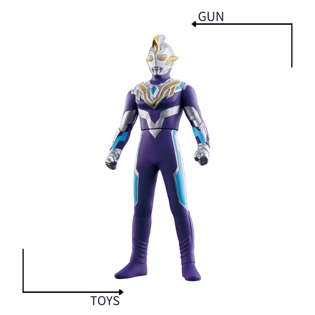 《GTS》BANDAI 超人力霸王 英雄 軟膠 #82 特利卡 速度型態 645443