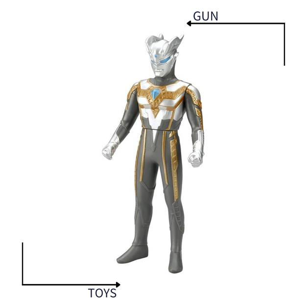 《GTS》BANDAI 超人力霸王 英雄 軟膠 #31 光輝傑洛 924483