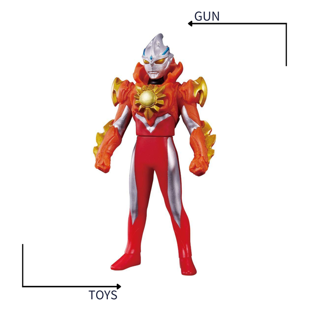 《GTS》BANDAI 超人力霸王 英雄 軟膠 #98 ARC 雅克 太陽裝甲型態 107749