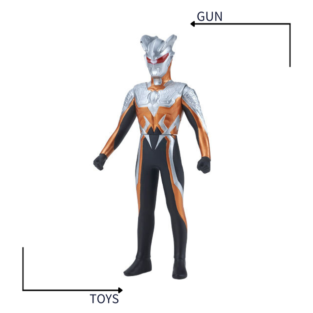 《GTS》BANDAI 超人力霸王 怪獸 軟膠 #79 暗黑獨眼巨人 傑洛 117094